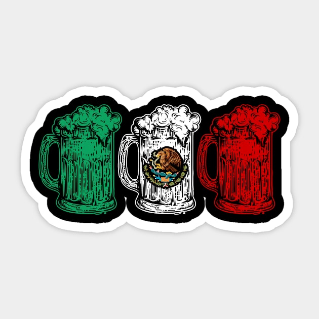 Mexico Beer Retro Mexican Sticker by shirtsyoulike